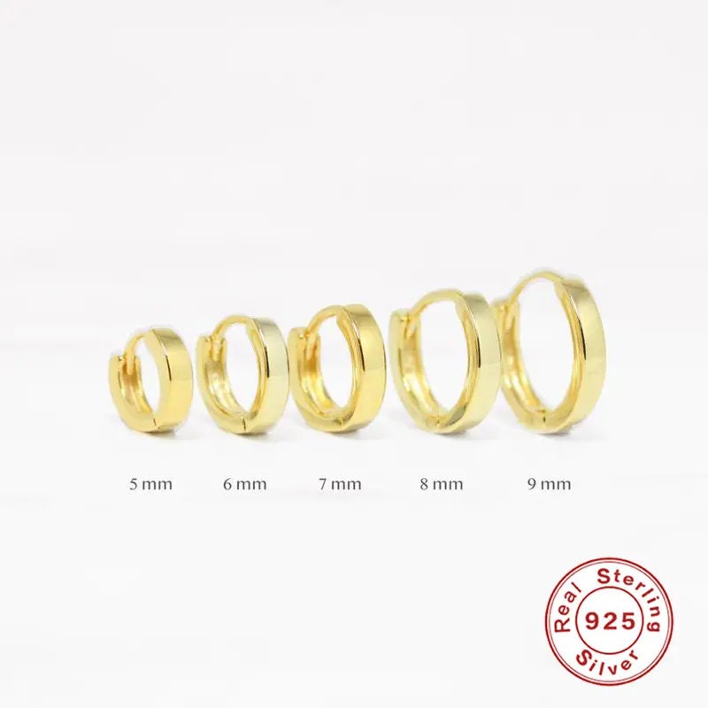 Made By Mary Mini Live In Hoop Earrings | Dainty For Everyday Wear